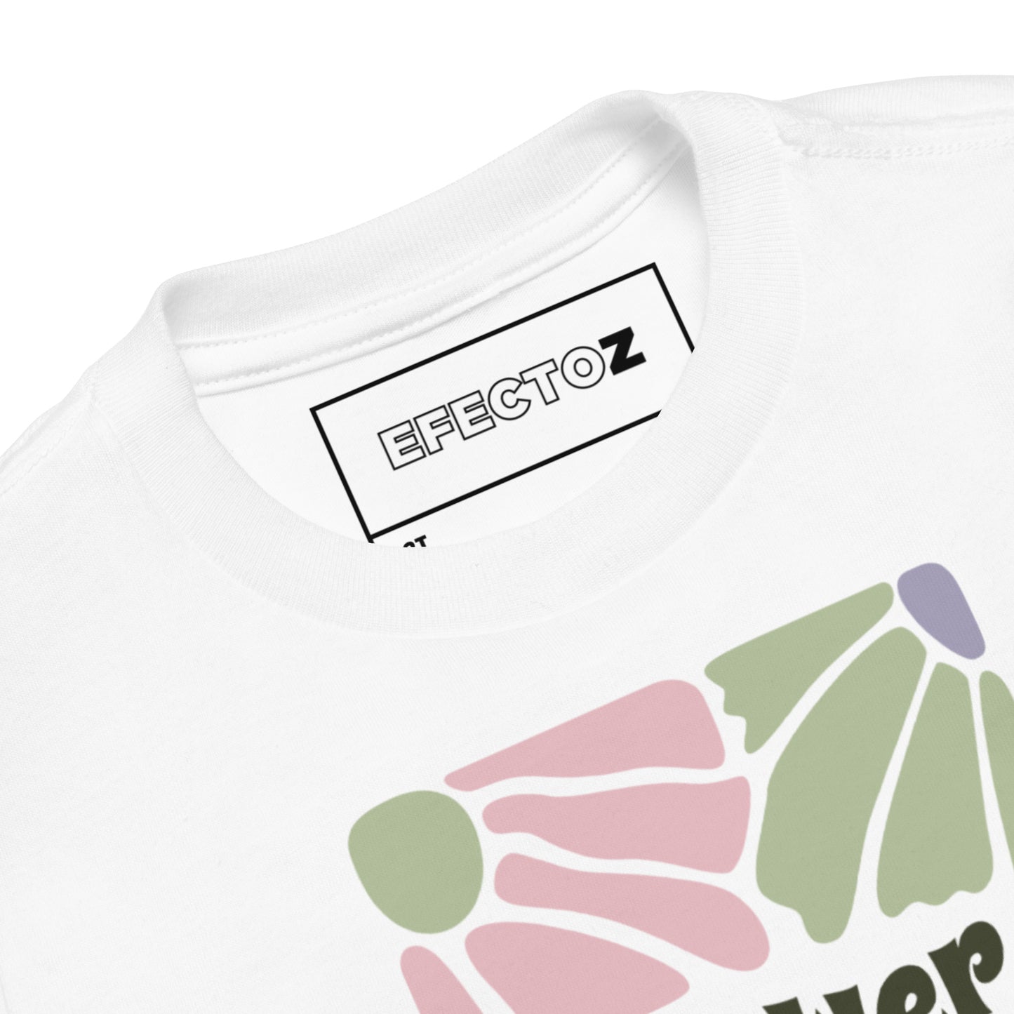 Camiseta de manga corta para niña Flower Power