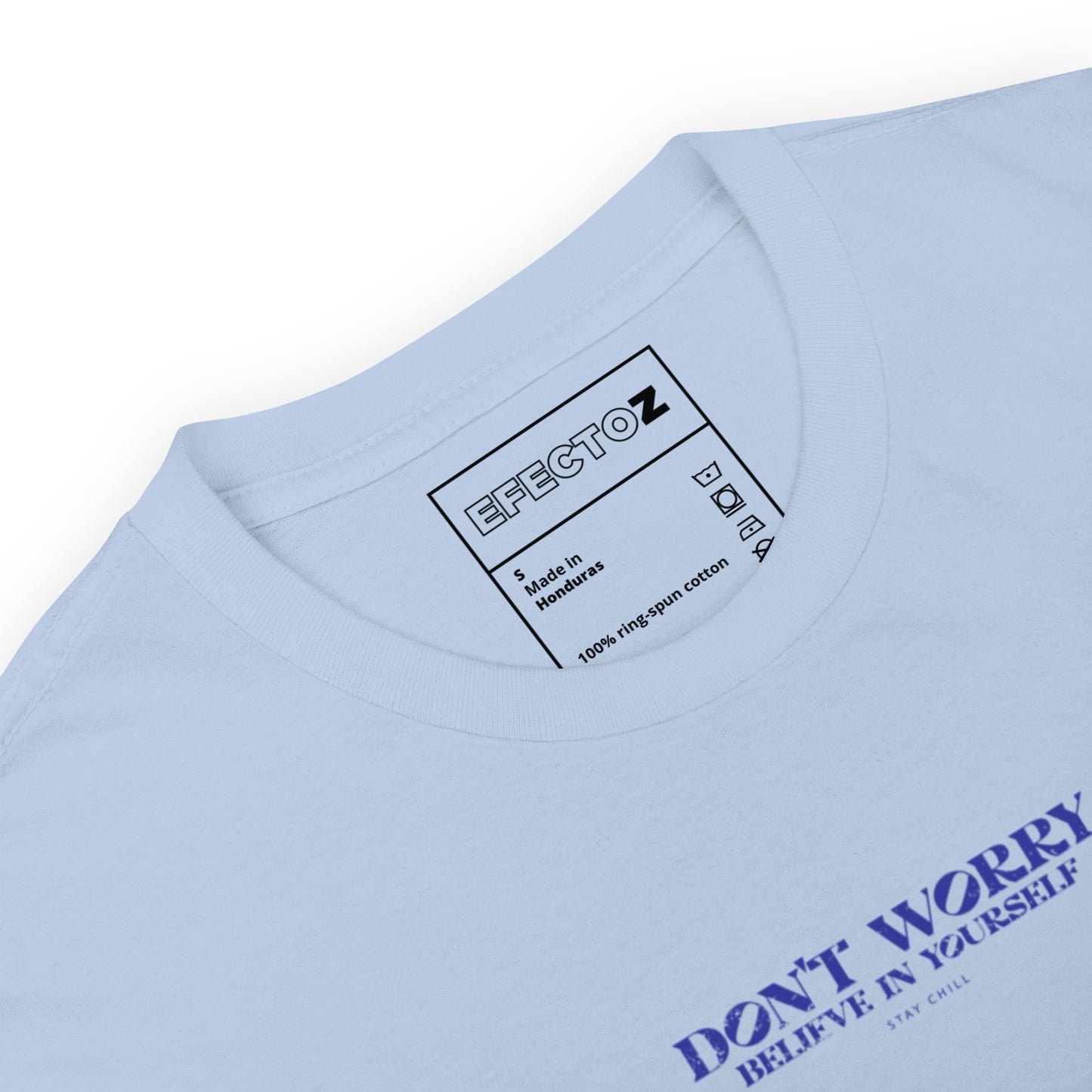 Camiseta de manga corta mujer Dont Worry