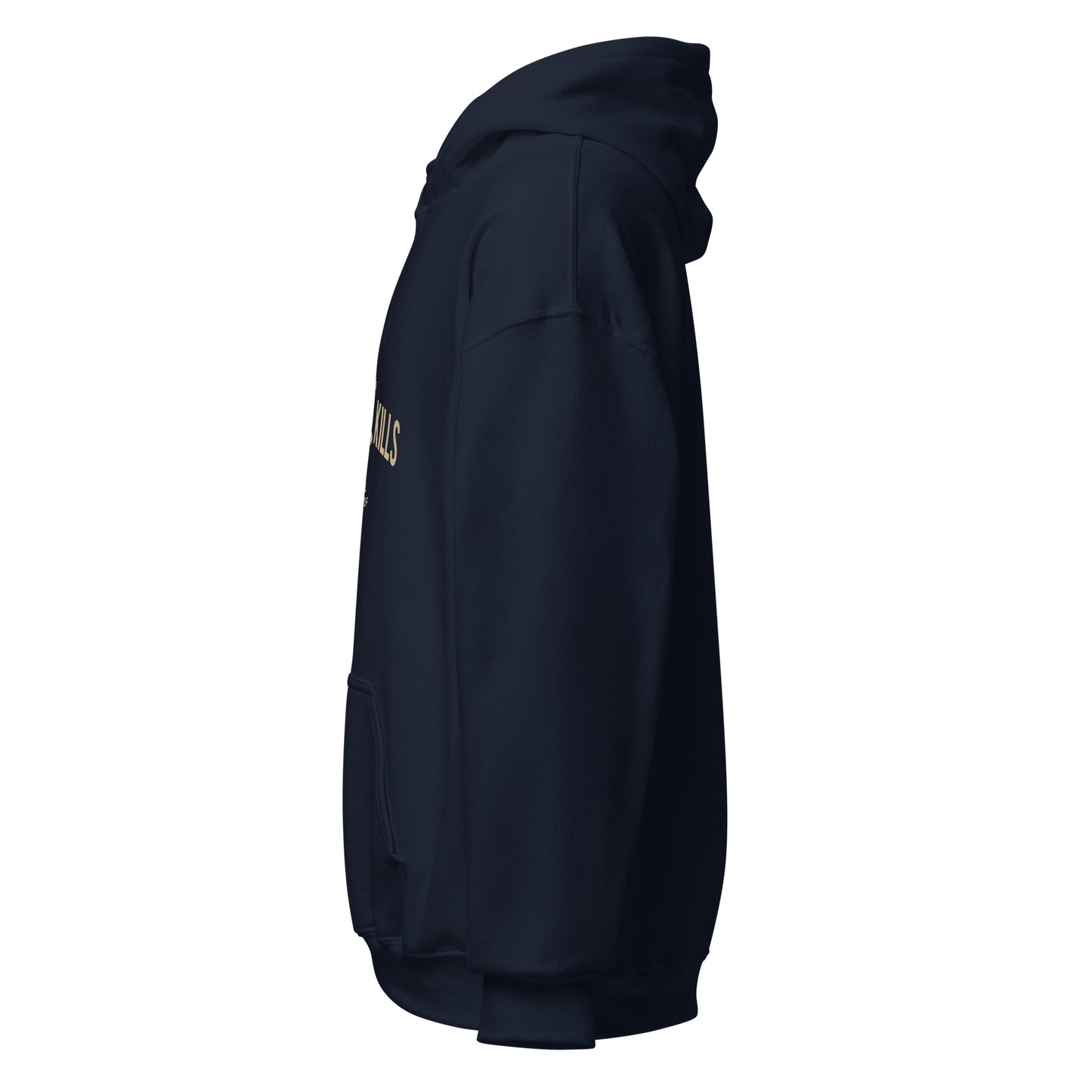 Sudadera negra con capucha Love Kills