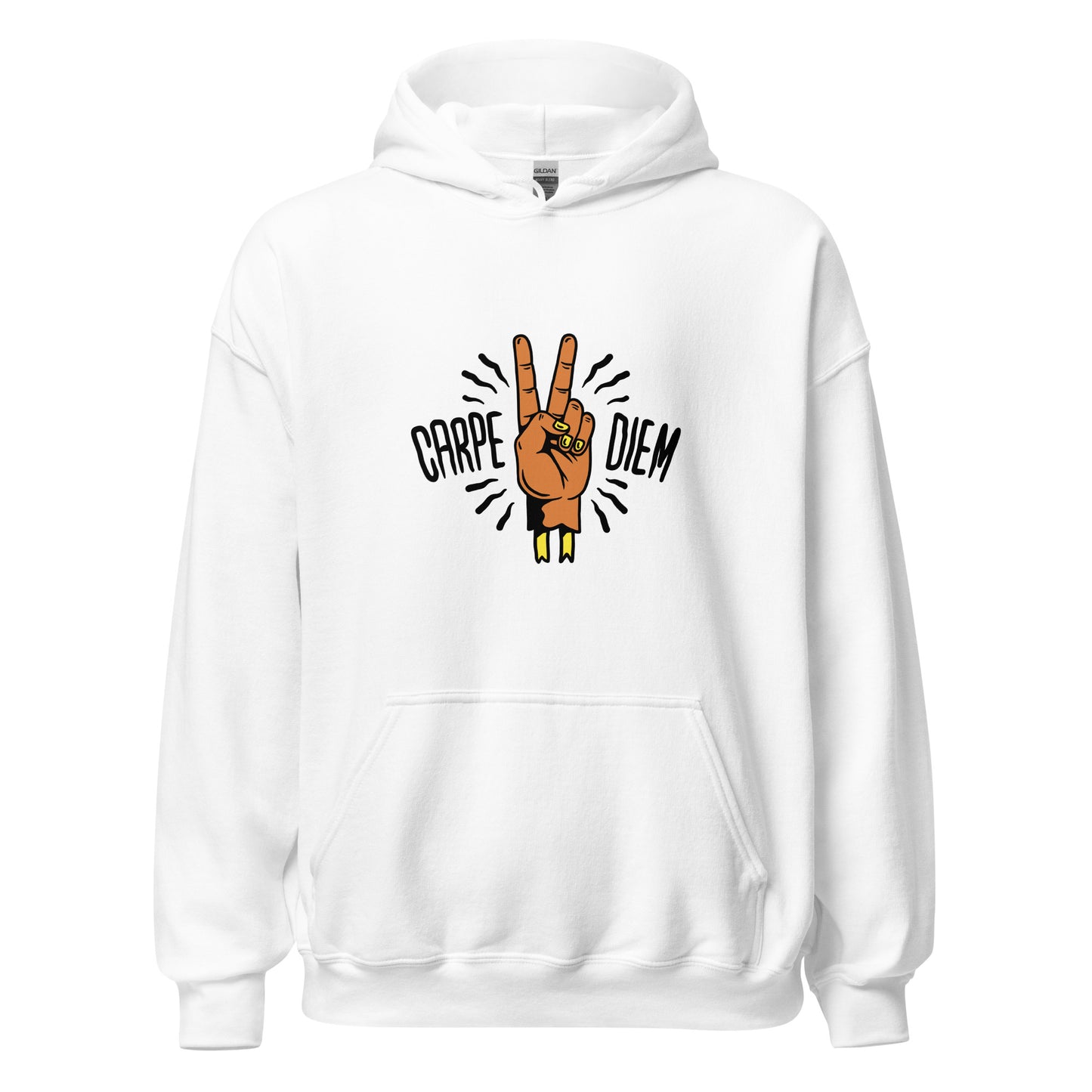 Sudadera con capucha Carpe Diem