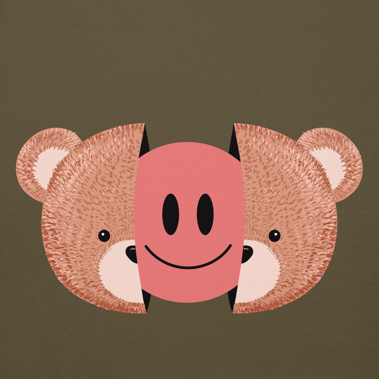 Sudadera con capucha Bear Face