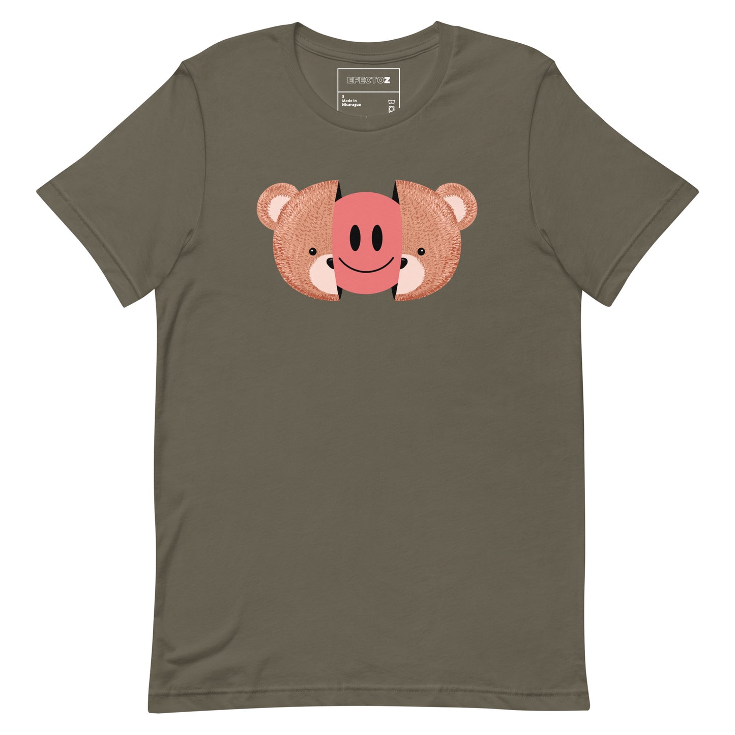 Camiseta de manga corta Bear Face