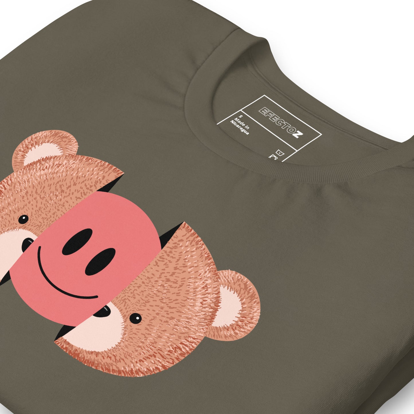 Camiseta de manga corta Bear Face