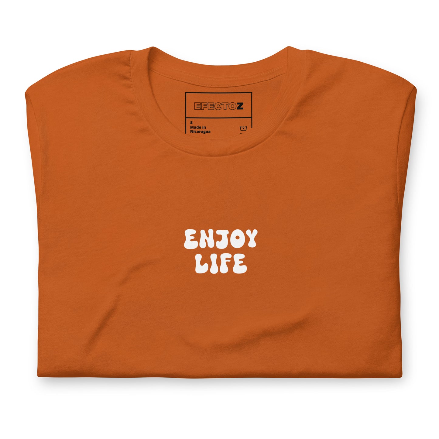 Camiseta de manga corta Enjoy Life