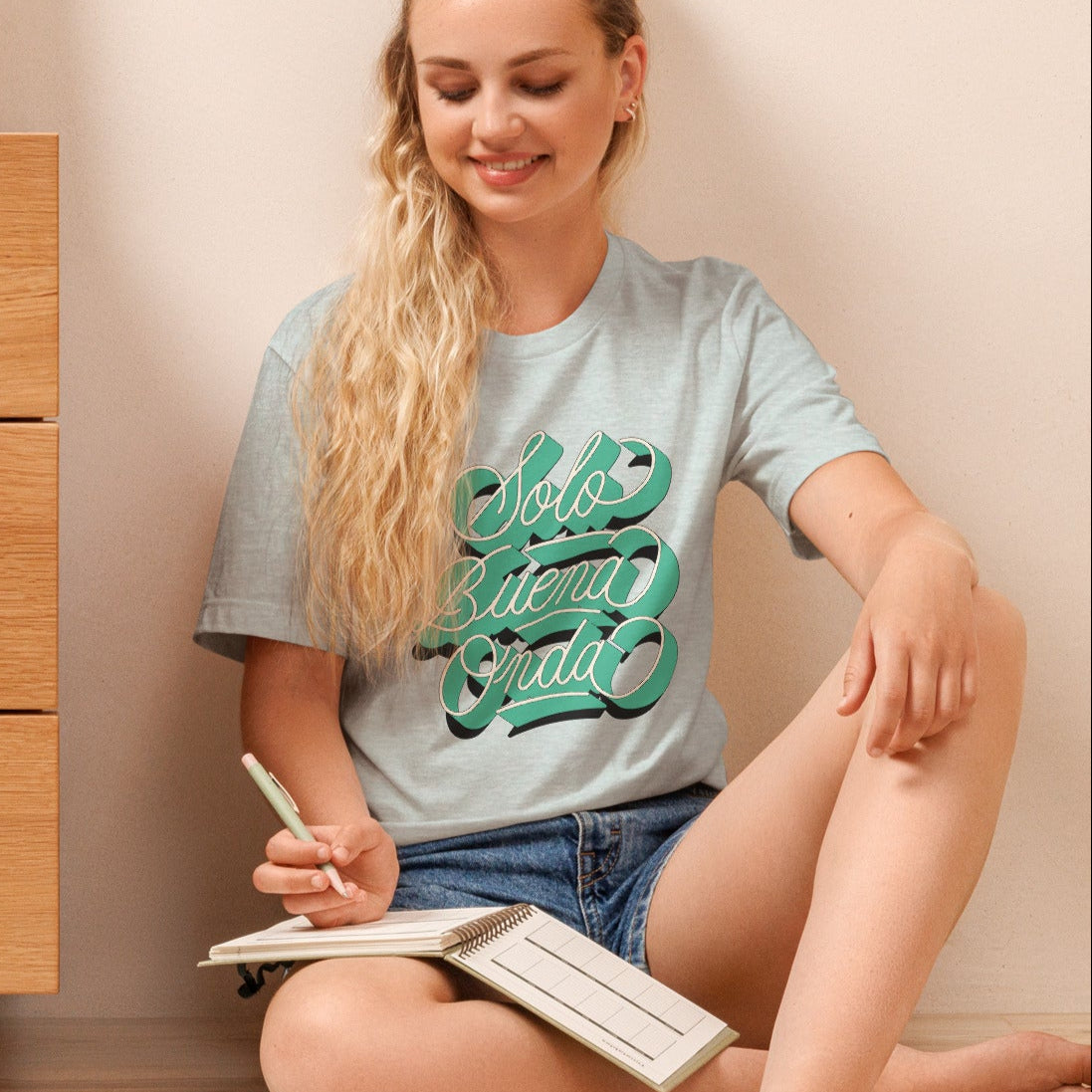 Camiseta de manga corta Solo Buena Onda